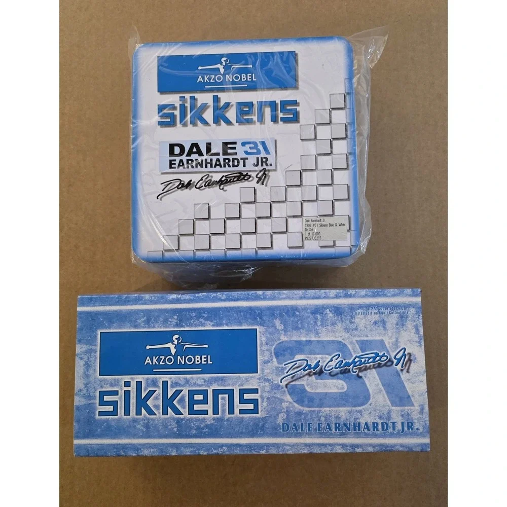 Dale Earnhardt Jr. #31 Sikkens White, 1997 Monte Carlo Bank NASCAR Lot‎ Of 2